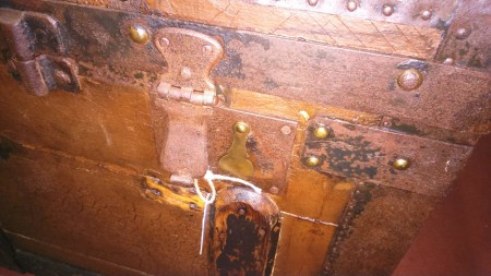 Beveiliging slot nog aanwezig!